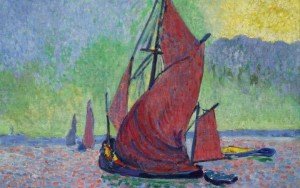 Monet Thames Barge